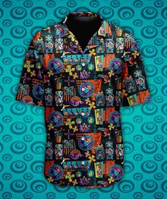 Calling All Spirits Gothic Cartoon Horror Hawaiian Aloha Shirts Hawaiian Shirt For Men, Hawaiian Shirt For Women, Aloha Shirt Summer 2024 Design By Snorider Fashion. Upgrade your wardrobe with this stylish shirt. Crafted with attention to detail, it features a classic design that effortlessly combines comfort and fashion. Whether you're dressing up for a special occasion or keeping it casual, this shirt is a versatile addition to your collection. Its high-quality fabric ensures durability and a Black Hawaiian Shirt With Sublimation Print, Hawaiian Collared Tops With Graphic Print, Hawaiian Collared Top With Graphic Print, Hawaiian Camp Shirt With Sublimation Print, Multicolor Graphic Print Shirt For Vacation, Multicolor Vacation Shirt With All Over Print, Collared Tops With All Over Print For Vacation, Hawaiian Tops With All Over Print And Camp Collar, Hawaiian Tops With Camp Collar And All Over Print