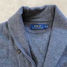 Nwot Polo Ralph Lauren Sz M V-Neck Cardigan Sweater In Gray Blue Wool V-neck Outerwear, Cozy Gray V-neck Outerwear, Classic V-neck Sweater Coat For Layering, Gray V-neck Outerwear For Layering, Winter V-neck Blazer With Button Closure, Cotton V-neck Outerwear For Layering, V-neck Button Closure Cardigan For Loungewear, Cozy Wool V-neck Outerwear, Casual Wool V-neck Outerwear