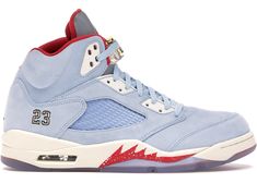 Check out the Jordan 5 Retro Trophy Room Ice Blue available on StockX All Jordans, Nike Air Jordan 5, Trophy Rooms, Authentic Jordans, Jordan 5 Retro, Air Jordan 5 Retro, Air Jordan Retro, Air Jordan 5, Jordan 5