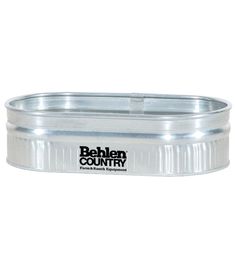 an aluminum container with the words belbien country on it's lid and bottom