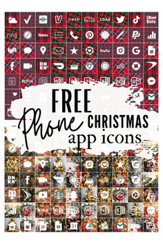 free christmas app icons Christmas App Icons Plaid, Christmas Phone App Icons, Christmas App Icons, Winter App, Camping Vintage, Surf Vintage, Easy Apps, Etiquette Vintage