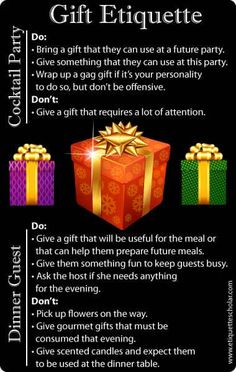 the gift etiquette is an excellent way to give someone something special this holiday season