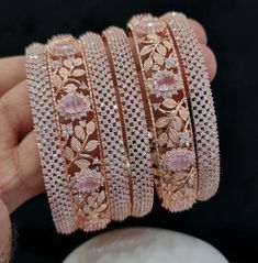 Pretty Wardrobe, Jewellery Findings, Wave Nails, Beautiful Bangles, Function Dresses, Colorful Bangles, Bride Jewelry Set, Indian Bridal Jewelry Sets