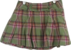 Plaid Skirted Skort For School, School Uniform Plaid Skort, School Uniform Plaid Skort For School, Plaid Pleated Cotton Skort, Casual Plaid Cotton Mini Skirt, Plaid Skort For School, Plaid Lined Mini Skirt For School, Plaid Cotton Skort For Fall, Cotton Plaid Skirt For School