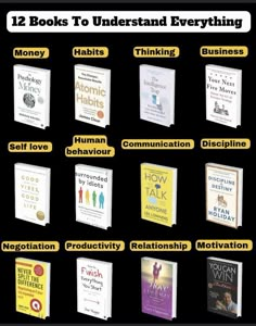 twelve books to understand everything about being successful in the 21st century, including business and social skills