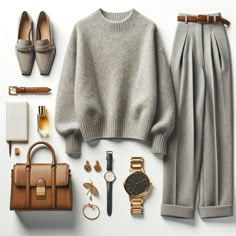 Tarz kombinler Fall Neutral Outfits Classy, Feminine Fall Outfits, Neutral Fall Outfits, Office Wardrobe, Winter Fashion Outfits Casual, Stylish Work Outfits, Mode Inspo