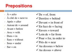 two different types of prepositions