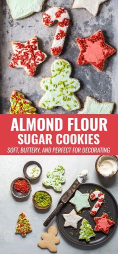 an image of almond flour sugar cookies