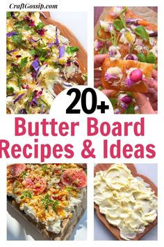 the top 20 butter board recipes and ideas