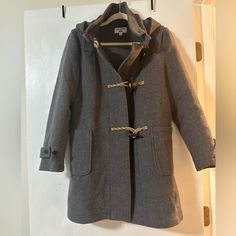 It’s Like Brand New. Originally $199. Classic Fall Outerwear With Toggle Closure, Wool Outerwear With Toggle Closure For Work, Long Sleeve Outerwear With Toggle Closure For Work, Hooded Outerwear With Toggle Closure For Work, Winter Workwear Pea Coat With Toggle Closure, Winter Pea Coat With Toggle Closure For Work, Casual Outerwear With Toggle Closure For Work, Uniqlo Jackets, Uniqlo Women