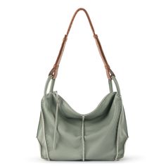 The Sak Los Feliz Slouchy Hobo - |Leather - Dusty Meadow| Weekend Style, Leather Hobo Bag, The Sak, Gold Medal, Leather Working, Hobo Bag, Hand Stitched, Leather Shoulder Bag, Soft Leather