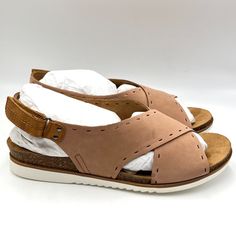 Cobb Hill Women's May Sling Brown Leather Sandals. Model / Style Number Ci7773. Women's Size 11 Regular / Medium Width. Condition: New In Box; Box Has Wear. New To Poshmark? Sign Up Using Invite Code: Tentoday For $10 Off Your Purchase! Casual Career Professional Work Everyday Classic Office Comfort Date Night Out Modern Summer Winter Fall Spring Blogger Casual Minimalist Trends Trendy Favorite Fashion Comfortable Every Day Wardrobe Staple 90s 90's Y2k Ballet Flats Slip On Loafers Pointed Pointy Vacation Shoes, Fashion Comfortable, Sandals Wedges, Slip On Loafers, Classic Office, Espadrilles Platform, Model Style, Brown Leather Sandals, New Balance Shoes