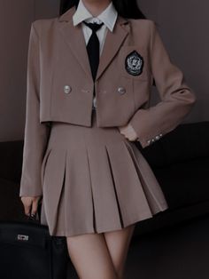 School Uniform Outfits, Outfit Korean, Korean Casual Outfits, Kawaii Fashion Outfits, Teen Fiction, School Dresses, Korean Girl Fashion