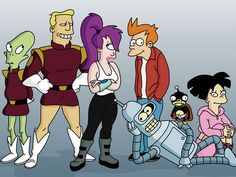 an image of cartoon characters posing for the camera