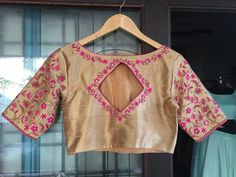 Designer Saree Blouse Designs, Designer Blouse Ideas, Kurti Blouse, Designer Saree Blouse, Blouse Ideas, Blouse Back Neck Designs, Wedding Blouse Designs, Simple Blouse Designs, Maggam Work Blouse Designs