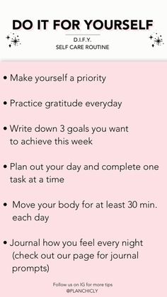 Daily Self Care Routine, Do It For Yourself, Daily Self Care, 5am Club, Quotes Dream, Self Confidence Tips, Journal Writing Prompts, Positive Self Affirmations