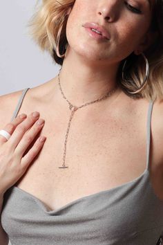 The only lariat you will ever need has officially arrived. Meet Supreme — our best-selling, multifunctional lariat that can be worn as a pendant, a chain, and a y-necklace alike! With dainty faceted chain links and a toggle clasp closure, this necklace is as strong as it is chic. Water resistant and hypoallergenic with a stainless steel base, this chain is a forever piece that you are sure to grab for all occasions — from casual to formal and everything in between. Designer tip — rock Supreme as a lariat style with our other chain styles for a beautiful layered look — we highly recommend the Billie Chain and Billie Chain 5mm. 19" length Toggle clasp closure Layering Pendant Chain Necklace, Sterling Silver Lariat Necklace For Everyday, Sterling Silver Clavicle Chain Lariat Necklace For Everyday, Everyday Toggle Necklace With Adjustable Chain, Sterling Silver Lariat Chain Jewelry, Everyday Sterling Silver Lariat Necklace With Clavicle Chain, Versatile Silver Jewelry As A Gift, Lariat Necklace With Toggle Clasp, Versatile Silver Jewelry For Gift