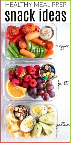 healthy meal prep snack ideas for kids