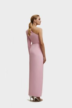 Ivory Classy midi dress with open neckline ➤➤ Milla Dresses - USA, Worldwide delivery Classy Midi Dress, Classy Midi Dresses, Fitted Prom Dress, Milla Dresses, Short Wedding Gowns, Graduation Party Dresses, Nye Dress, Tulle Maxi Skirt, Pink Evening Dress