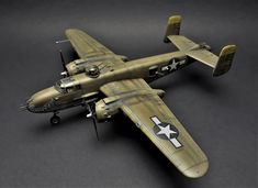 Miniature Kits, B 25 Mitchell, Military Modelling, Model Hobbies, Model Planes, Model Aircraft, Car Drawings, Plastic Model Kits, Aircraft Modeling