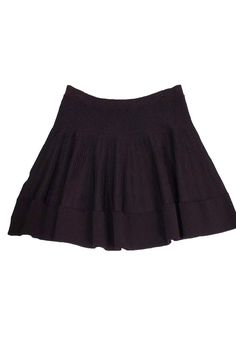 Current Boutique-A.L.C. - Plum Flared Miniskirt Sz L Chic A-line Mini Skirt With Pleated Hem, Chic Stretch Flared Mini Skirt, Chic Flare Skirt For Spring, Chic Pleated Flare Skirt, Chic Ruffled Full Mini Skirt, Chic Stretch A-line Skirt, Chic Mini Skirt With Full Ruffled Skirt, Spring Flare Pleated Skirt, A-line Bottoms For Summer Night Out