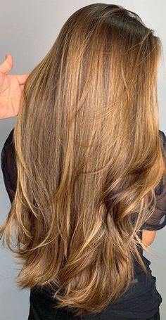 Shatush Hair, Balayage Long Hair, Brunette Hair With Highlights, Gorgeous Hair Color