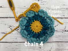 Simple Granny Square Pattern and Tutorial - Hope Corner Farm