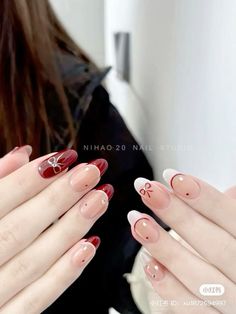 Cute Korean Nail Art, Kutek Disney, Hello Nails, Hippie Nails, Beauty Nails Design, Nagel Tips, Smink Inspiration, Casual Nails, Blush Nails