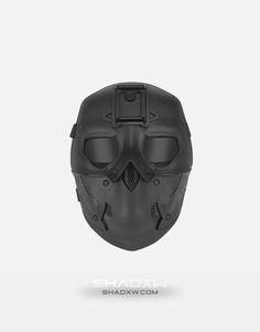 Face mask design: Techwear, warcore Material: PVC, nylon Size: One size Dimension: 23.5*18.5cm Features: Night vision adapter base, breathable cloth, sponge cushions, lenses to protect eyes Black head gear included Weight: 460g Free shipping Black warcore mask with headgear The Warcore Mask is a protective gear inspired by military personnel and extreme sport enthusiasts alike. Designed with the latest in advanced technology, the Warcore Mask offers superior protection against any potential thre Futuristic Black Masks And Prosthetics For Streetwear, Wear-resistant Black Protective Gear For Outdoor, Cyberpunk Helmet Mask For Protection, Futuristic Black Helmet Mask, Futuristic Black Helmet Mask And Prosthetics, Warcore Mask, Black Helmet Shaped Mask For Protection, Black Helmet-shaped Masks And Prosthetics For Protection, Functional Black Protective Gear For Sports