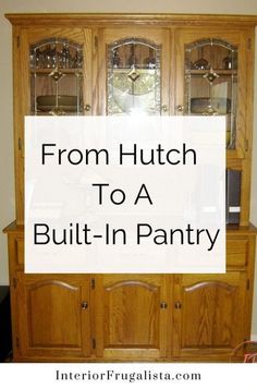 The Built-In Pantry Makeover That Took An Unexpected Turn Hutch Kitchen Cabinets, Diy Hutch, Tiny Cottage Kitchen, Noodle Crafts, English Cottage Kitchens, Glitter Paint For Walls, Cottage Kitchen Decor, Cottage Kitchen Cabinets, Cozy Cottage Kitchen