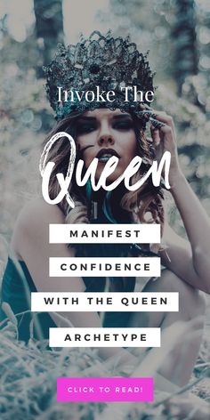 Invoke The Queen: Manifest Confidence With The Queen Archetype - The Aligned Life The Diva Archetype, Queen Feminine Archetype, Empress Archetype, Manifest Confidence, Awakened Woman, Queen Energy