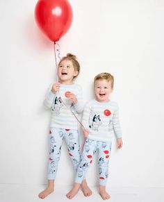 Bluey Long John Pajama Set | Hanna Andersson Fun Cotton Loungewear Set, Fun Blue Sleepwear, Playful Blue Sleepwear For Sleepovers, Playful Blue Sleepwear For Loungewear, Blue Fun Cartoon Print Sleepwear, Blue Cartoon Print Fun Sleepwear, Playful Long Sleeve Sets For Playtime, Playful Long Sleeve Playtime Sets, Fun Cotton Sleep Sets