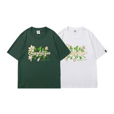 Cotton Floral Olive Green Oversized Graphic Tee Material: 100%Cotton Size: S, M, L, XL, 2XL Color: White, Black, Dark Green, Dark Gray Occasion: Outdoor, Daily, Vacation Oversized Green Graphic Tee Shirt, Oversized Green Graphic Tee, Green Oversized Shirt For Streetwear, Oversized Green Shirt For Streetwear, Green Oversized T-shirt With Letter Print, Cotton Tops For Women, Korean Tshirt, Pattern Sleeve, Mid Skirt