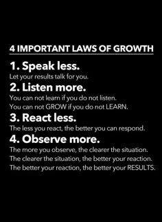 the four important laws of growth and how to use them in order to improve your business