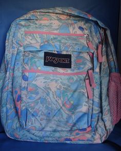 JanSport teenager student backpack. In new condition. Casual Multicolor Study Backpack, Casual Multicolor Backpack For Study, Multicolor Casual Backpack For Study, United States, Ships, Backpacks