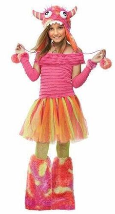 Toddler Costumes Girl, Mom Costumes, Monster Costume, Baby Kostüm, Monster Costumes, Girls Costumes, Food Party, Tutu Costumes