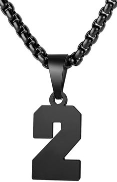 PRICES MAY VARY. ❤❤MATERIAL❤❤ Personalized Number Necklaces made of hypo-allergenic surgical grade 316L stainless steel for long life,highly resisted to rust, corrosion and tarnishing, Sturdy and Durable. ❤❤Athletes Number Necklace❤❤ Stainless Steel Number Chain Length : 55cm( 21.6inch ) .Pendant Size: 1.5cm(0.6");thickness:1.5mm. ❤❤Jersey Number Necklace❤❤ This number necklace is a great gift idea for your friends,father, brother ,boyfriend and so on. It’s a perfect gift for birthday,Valentine' Valentines Day Office, Number Necklace, Sports Jewelry, Brand Concept, Necklace For Men, Personalized Initials, Mens Basketball, Gift For Men, Chain Pendants