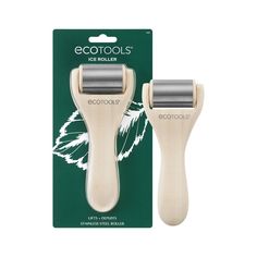 The EcoTools Ice Roller is a skincare tool with a stainless-steel head that gets cold fast and stays cold to help lift and depuff your skin. This tool can be used with your favorite moisturizers, oils, and serums to help enhance your skincare and bodycare routines. Store the ice roller in the freezer for maximum cooling benefits! It’s easy to use- just roll along your face towards your hairline to relax and help sculpt for a glowing complexion. Designed with everyone’s needs in mind, EcoTools’ s Eco Tools, Derma Facial, Ice Roller For Face, Collagen Skin Care, Microneedle Derma Roller, Roller For Face, Cruelty Free Skincare, Skin Care And Makeup, Ice Roller