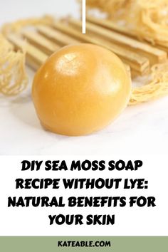 Looking for a natural way to pamper your skin? This DIY Sea Moss Soap recipe without lye is packed with nourishing benefits for your skin! Made with sea moss, this homemade soap is gentle, hydrating, and perfect for those looking for a chemical-free skincare solution. Sea moss soap helps moisturize, soothe, and repair skin, making it ideal for dry or sensitive skin. Whether you're into natural beauty, handmade skincare, or eco-friendly products, this easy-to-follow recipe is a must-try! Learn how to make your own lye-free sea moss soap and enjoy its amazing skin benefits every day. Sea Moss Soap, Handmade Skincare, Free Skincare, Soap Recipe, Homemade Soap