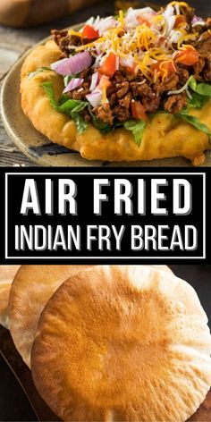 Healthier Bread, Indian Fry Bread, Panini Grill, Fried Bread Recipe, Indian Tacos, Indian Flat Bread