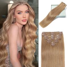 PRICES MAY VARY. 【Salon Quality Hair Extensions】: 100% premium remy clip in human hair, tangle free, shedding free. The hair feel smooth and soft. Our clip hair extensions can be curled just you like. It can last 3-4 monthes with good care. 【Anti-Shedding】: Blonde clip in hair extensions is used Double Weft, which is more durable and not falls out. Clips are covered with a layer of soft rubber to carefully protect your scalp and hair. There is no unsightly lines of separation. 【Clip in Hair Exte 27 Honey Blonde, Shooting Camera, Caramel Blonde, Real Human Hair Extensions, 100 Human Hair Extensions, Human Hair Clip Ins, Remy Human Hair Extensions, Quality Hair Extensions, 100 Remy Human Hair