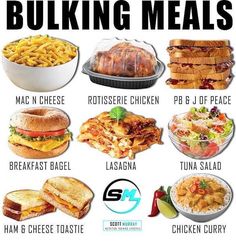 Healthy Weight Gain Foods, Food To Gain Muscle, Weight Gain Diet, Weight Gain Meals, Healthy High Protein Meals, Healthy Weight Gain, Muscle Food