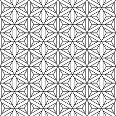 a black and white geometric pattern