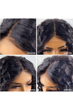 Deep Wave Lace Front Wigs, Wig For Black Women, Curly Bob Wigs, Bob Lace Front Wigs, Natural Black Women, Lace Front Wigs Human Hair, Short Curly Bob, Curly Hair Wig, Deep Wave Hairstyles