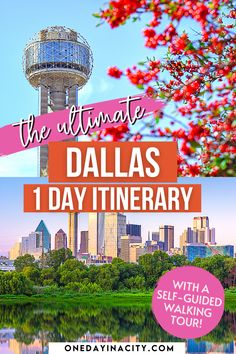 The Ultimate Dallas One Day Itinerary with a Self-Guided Walking Tour for the Top Things to Do in Dallas What To Wear In Dallas In October, Day In Dallas Texas, Best Things To Do In Dallas Texas, What To Pack For Dallas Texas, Places To Visit In Dallas Texas, 1 Day In Dallas Texas, Dallas Places To Visit, Dallas Texas Outfits Spring, Dallas Bucket List