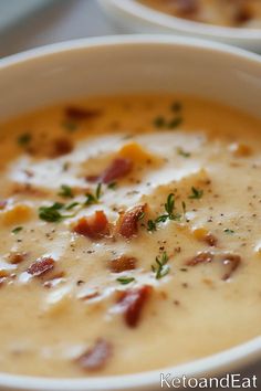 Keto Bacon Cheddar Soup Cheesy Soup Recipes, Cheesy Soup, Cheddar Soup Recipe, Keto Soup Recipes, Keto Main Dishes, Keto Bacon, Keto Lunches