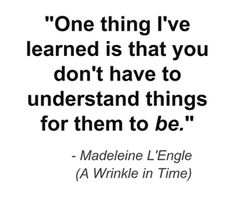 a quote from madeleine l engle about learning