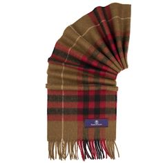 Perfect for keeping warm and snuggly on chilly days. Our soft, warm, and luxurious 100% pure merino lambswool scarves are Milled and Woven in a centuries old mill in the British Isles. Classic British Style perfect for men or women as a stylish accessory or great gift. Prince of Scots Scarves are certified by the Woolmark Company, the Global Authority on Wool. The Woolmark Brand is one of the most renowned textile logos in the world. Created in 1964, the design represents the softness, elegance, Classic Wool Scarves For Cold Weather, Classic Brown Cashmere Scarf, Classic Brown Winter Scarves, Classic Brown Winter Scarf, Brown Wool Scarves For Cold Weather, Classic British Style, Merino Wool Scarf, Interior Textiles, Luxury Scarves