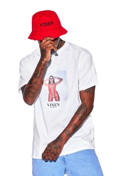 The Vixen Logo Bucket Hat is finally here, featuring an embroidered logo on a cotton twill fabric. Unisex - One Size Fits Most Crown Height - 3 1/2"100% bio-washed chino twill Cotton Hats With Graphic Print For Summer, Summer Cotton Hats With Graphic Print, Cotton Summer Hat With Graphic Print, Crown Heights, Twill Fabric, Cotton Twill Fabric, Cotton Twill, Apparel Accessories, Bralette