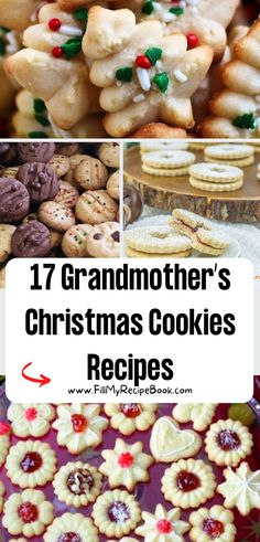 17 Grandmother’s Christmas Cookies Recipes. Easy traditional ideas for decorated holiday cookies and biscuits that families love. Easy Cookies Recipes Oven, Christmas Cookies Recipes Traditional, Cookie Arrangement Ideas, Russian Teacakes Cookies, Southern Living Cookies Recipes, Cream Cookies Mennonite, Easy Bake Christmas Cookies, Roll And Slice Cookies, Holiday Cookie Recipes Easy